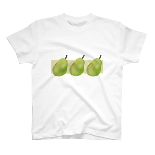 梨の三つ子 Regular Fit T-Shirt