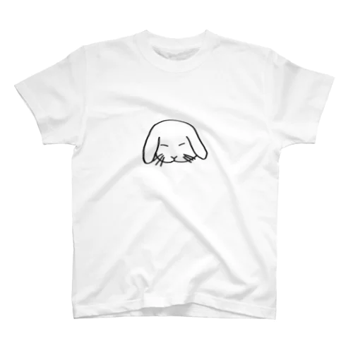 うさぎにもヒゲってあるの スタンダードTシャツ