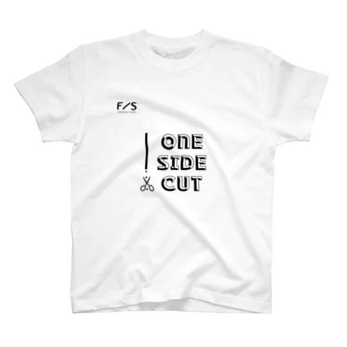 one side cut スタンダードTシャツ