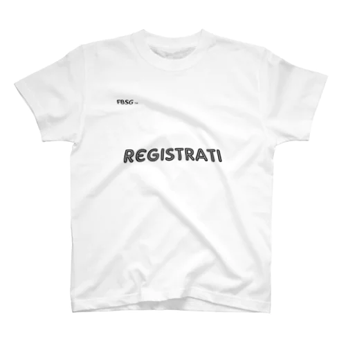 Registrati スタンダードTシャツ