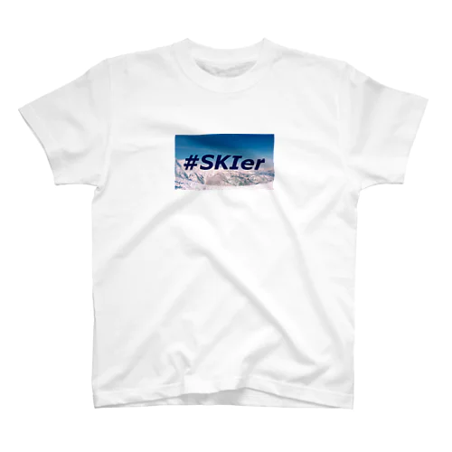 #SKIer /スキーヤー スタンダードTシャツ