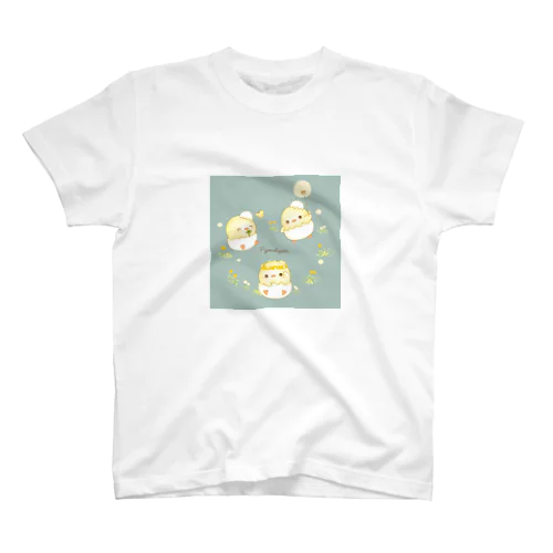 【ぴよりびより】たんぽぽとクローバー スタンダードTシャツ