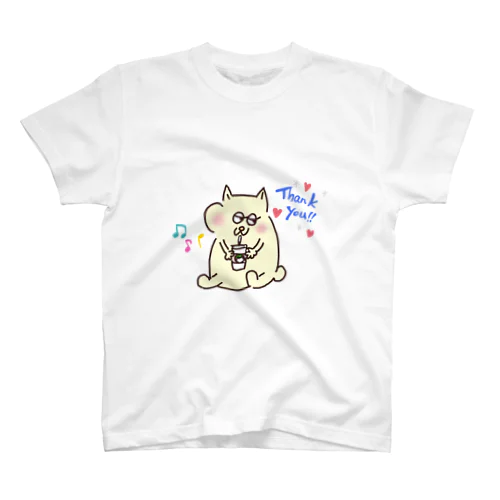 cafe cat Regular Fit T-Shirt