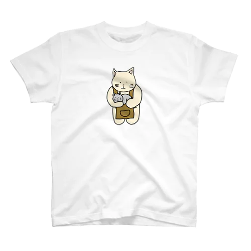 猫カフェねこ Regular Fit T-Shirt