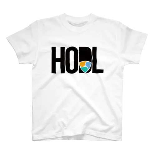 HODL XEM #2 Blackfont Regular Fit T-Shirt