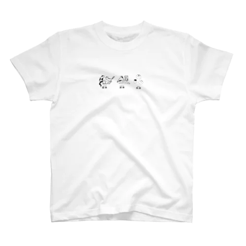 物質変化ねこちゃん Regular Fit T-Shirt