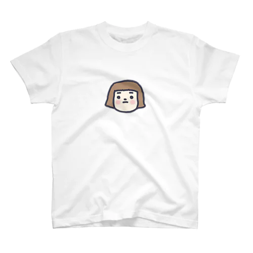 おかっぱガール Regular Fit T-Shirt