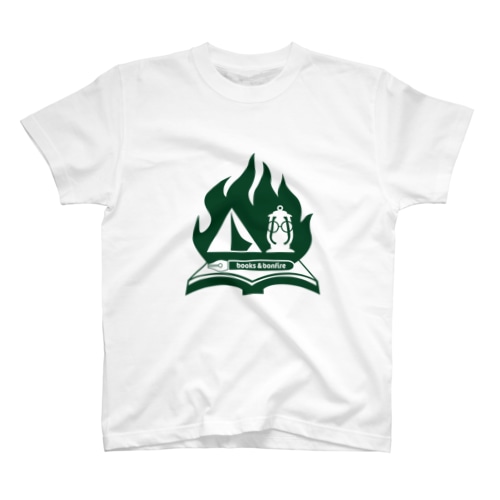 本と焚火があればいい Regular Fit T-Shirt