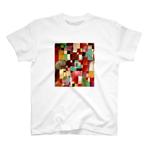 Redgreen and Violet-Yellow Rhythms 1920 – Paul Klee Regular Fit T-Shirt