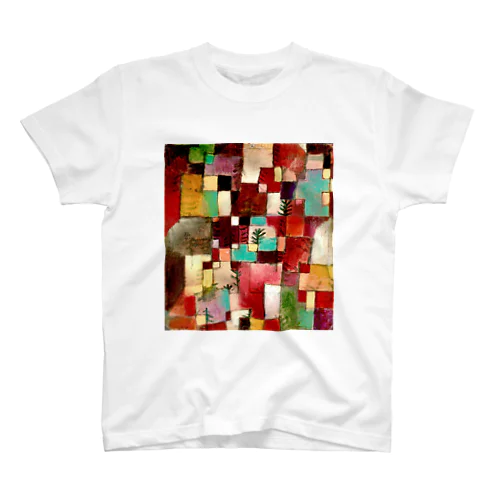 パウル・クレー《レッドグリーンとバイオレットイエローのリズム》 Regular Fit T-Shirt