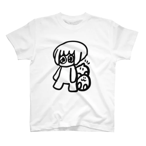 3匹の生き物 集合 スタンダードTシャツ