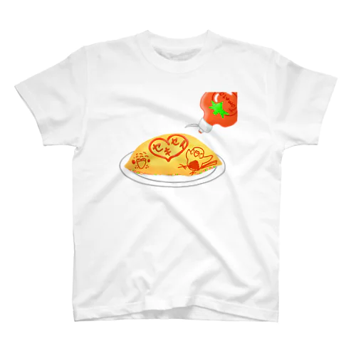 ラブセキセイインコおむらいす Regular Fit T-Shirt