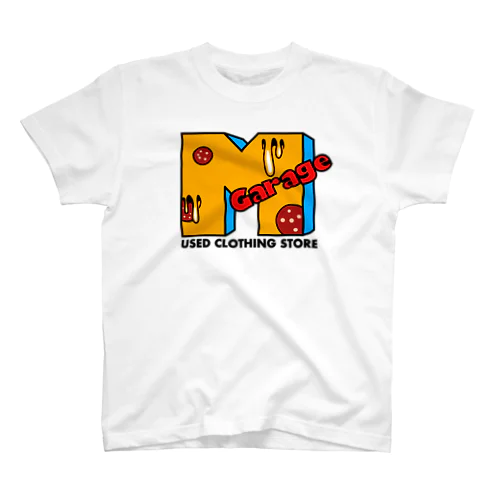 MGarage used clothing 🍕オリジナル　ファンキーロゴ Regular Fit T-Shirt