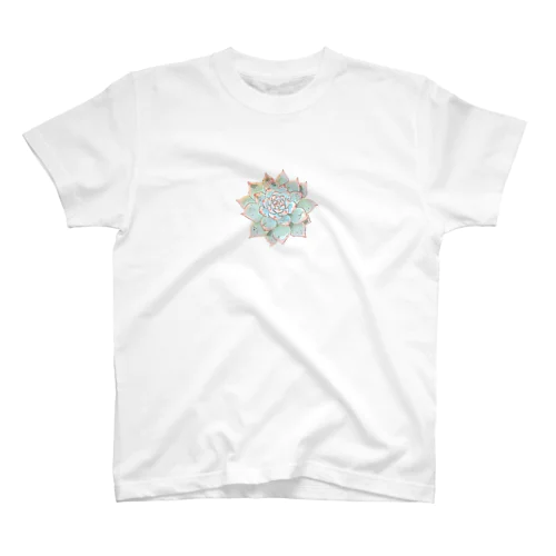 多肉植物　桃太郎(エケベリア) 티셔츠