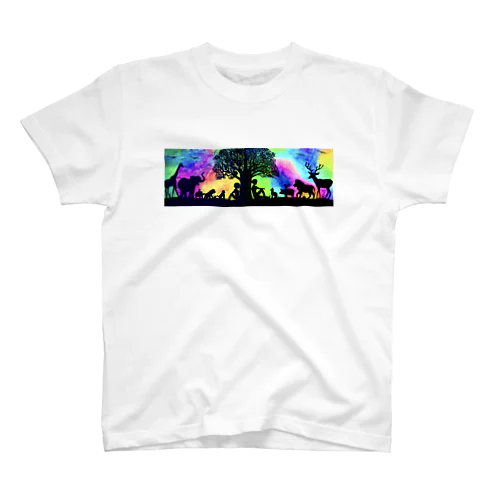 Rainbow shado (tree) スタンダードTシャツ