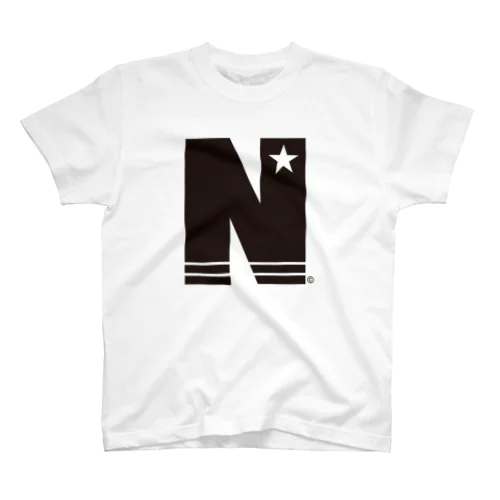 N STAR ブラック Regular Fit T-Shirt