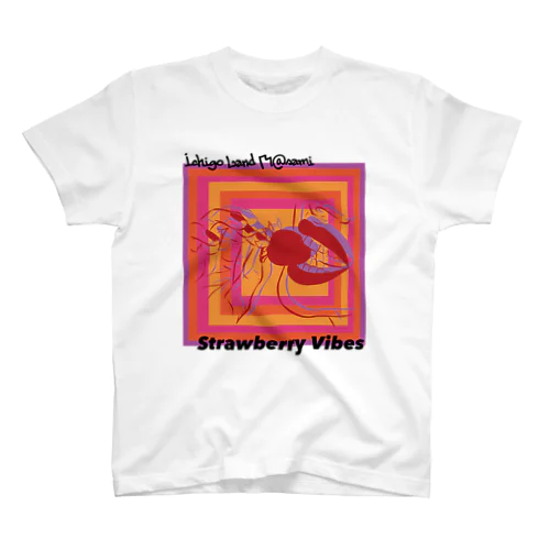 STRAWBERRY VIBES SERIAL　薄い色 Regular Fit T-Shirt