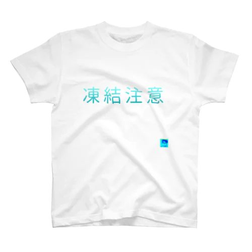 凍結注意 Regular Fit T-Shirt