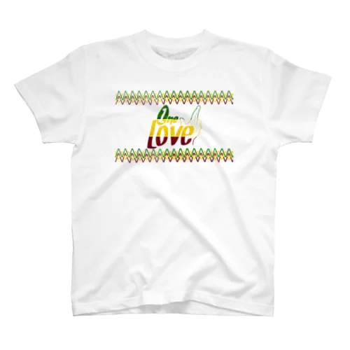 ONE Love（ﾗｽﾀｶﾗｰ） Regular Fit T-Shirt