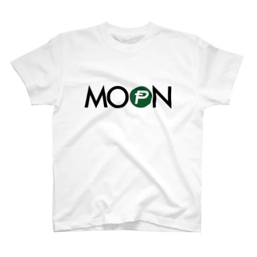 MOON POT blackfont スタンダードTシャツ