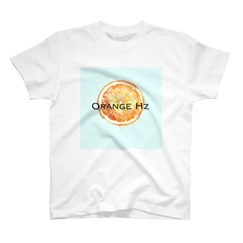 Orange Hz Regular Fit T-Shirt