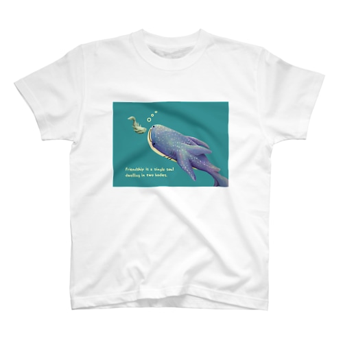 ジンベイザメとコバンザメ Regular Fit T-Shirt
