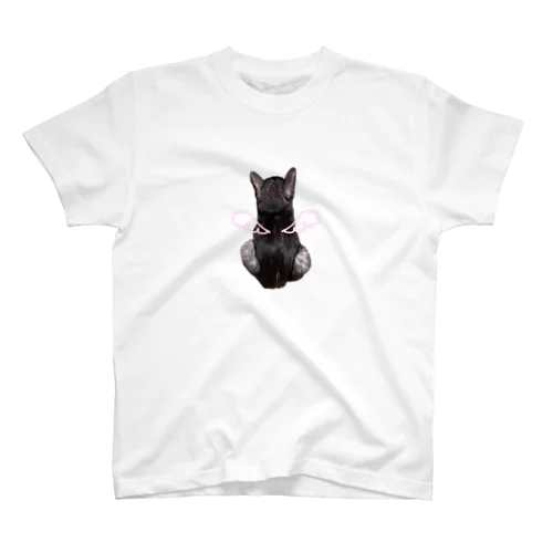 天使のバックショットねこ Regular Fit T-Shirt