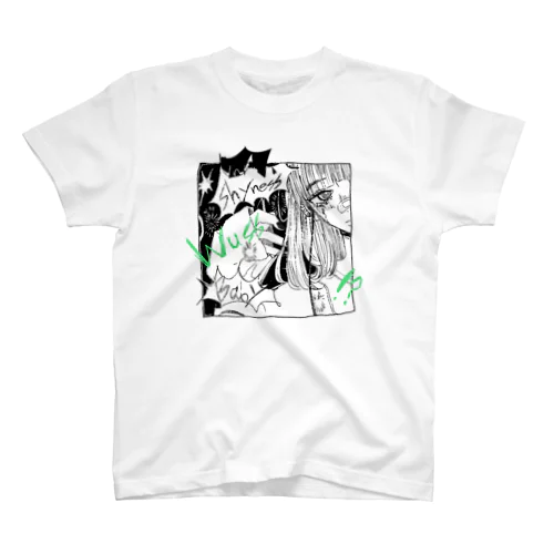 弱虫女の子 スタンダードTシャツ