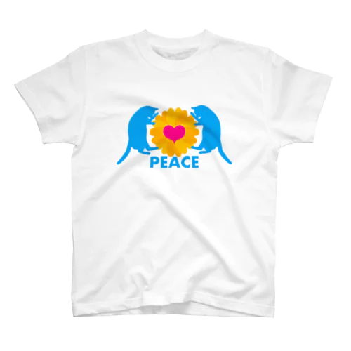 ウクライナカラー　平和のひまわり🌻 スタンダードTシャツ