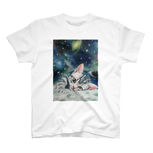 Stick to the moon スタンダードTシャツ