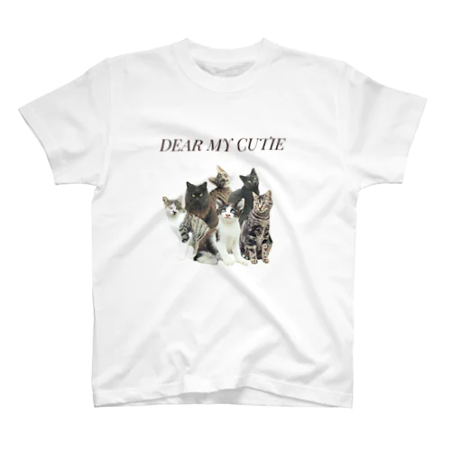 Dear my cutie CATS Regular Fit T-Shirt