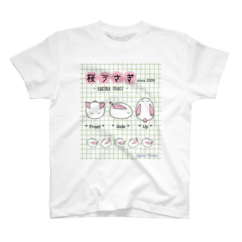 桜うさぎ スタンダードTシャツ