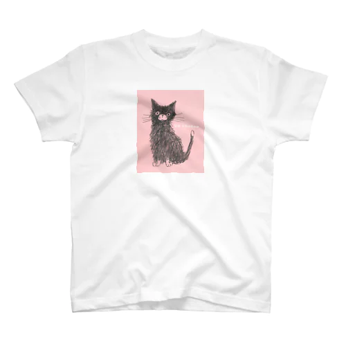 黒白仔猫 スタンダードTシャツ