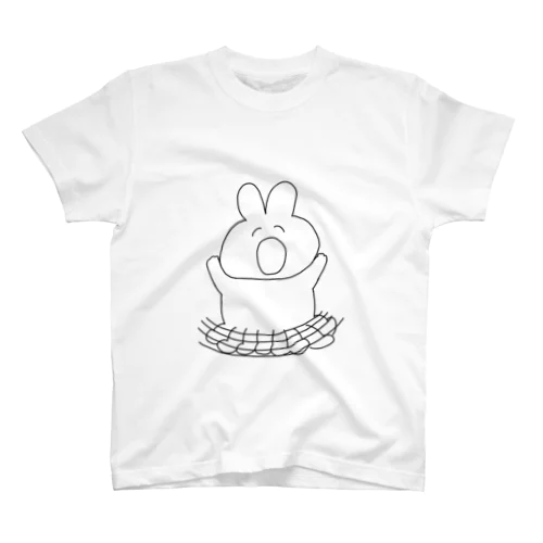 スナックくまちゃん元気なうさこ Regular Fit T-Shirt