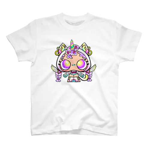 ねこかぶりちゃん☆MAGICAL UNICORN Regular Fit T-Shirt