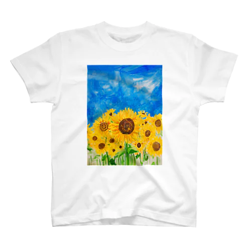 sunflowers for ukraine スタンダードTシャツ