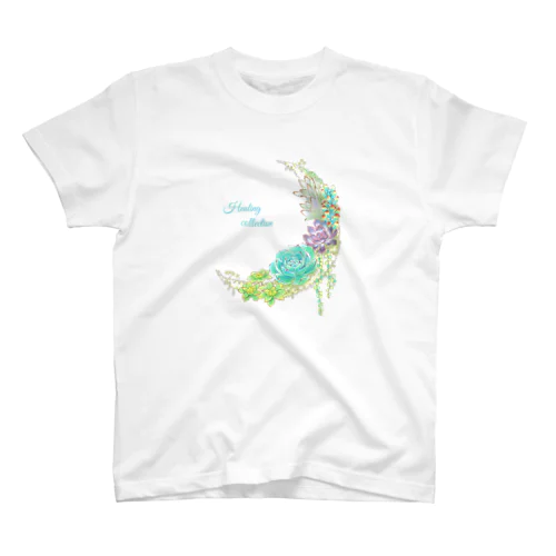 T-29 Succulents moon スタンダードTシャツ