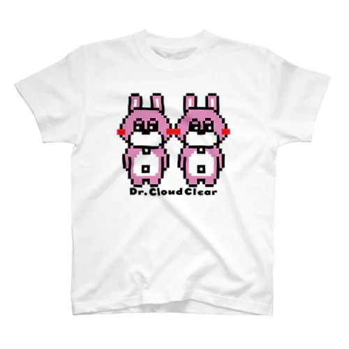 2匹のドットUSAGI スタンダードTシャツ