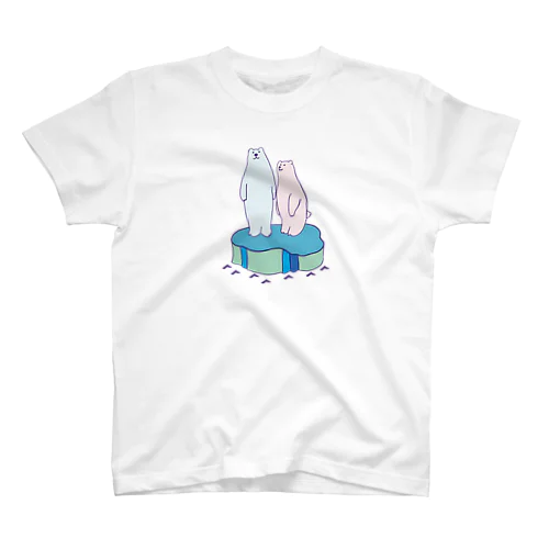 どうも～流氷に乗って来ました～ スタンダードTシャツ