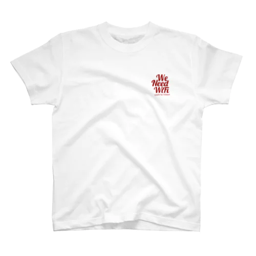 We  Need WiFi(RED) Regular Fit T-Shirt