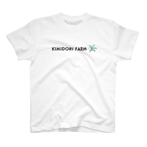 KIMIDORI FARM ロゴグッズ Regular Fit T-Shirt