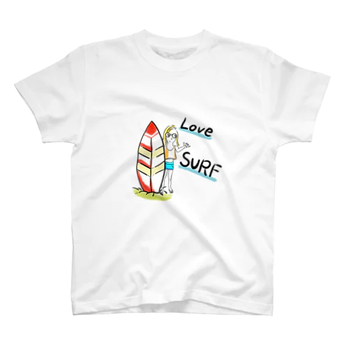 SurfGirl スタンダードTシャツ