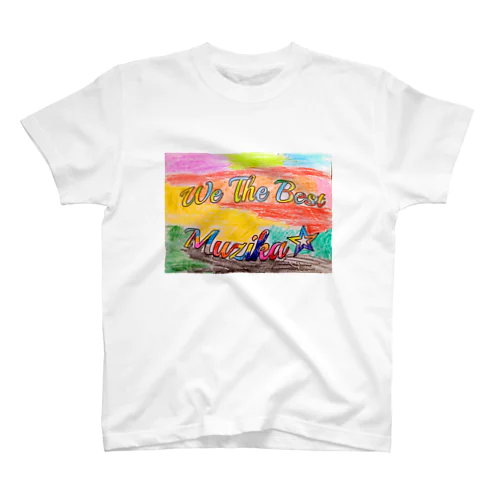 We the best muzikaロゴ　～エロア バージョン～ スタンダードTシャツ