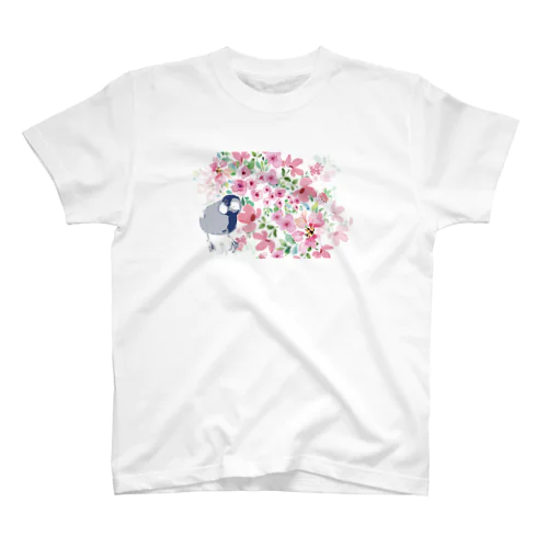 bun太　お花 スタンダードTシャツ