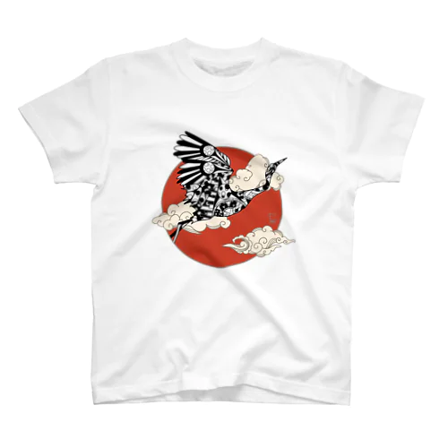 ツル(色有 Regular Fit T-Shirt