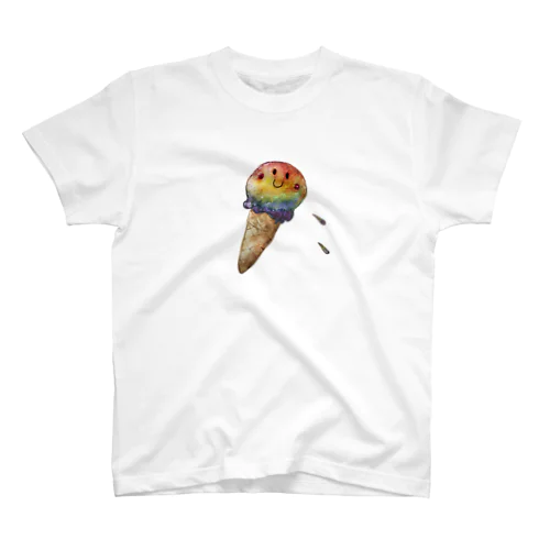 にじいろ ice cream ♪ Regular Fit T-Shirt