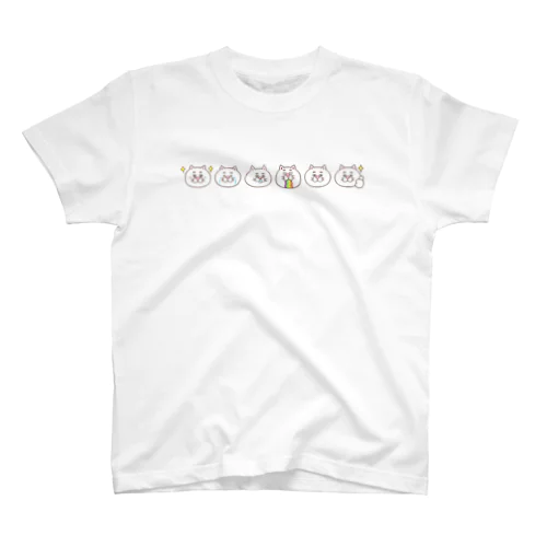 目つきの悪い猫 Regular Fit T-Shirt