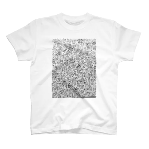 QRコード風駄菓子 Regular Fit T-Shirt