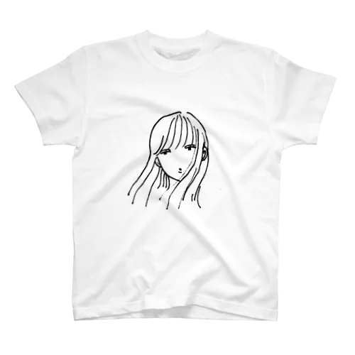 早朝girl Regular Fit T-Shirt