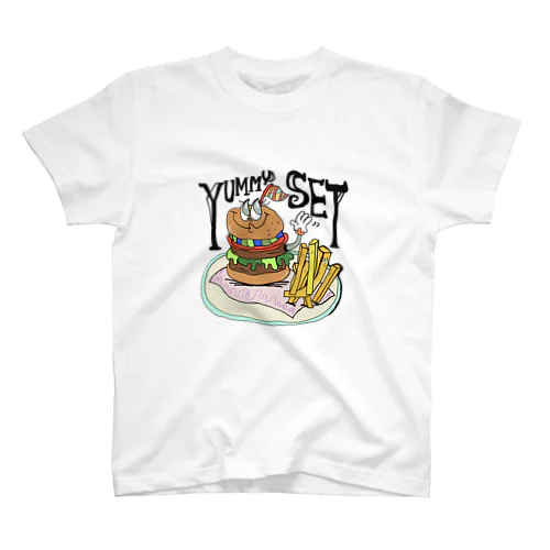 ハンバーガーヤミーセット⭐︎ スタンダードTシャツ